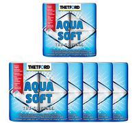 LOT 6 X AQUA SOFT PAPIER TOILETTE THETFORD CARAVANE WC CHIMIQUE ENTRETIEN