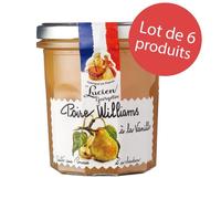 LOT 6 x Préparation de Poire William Vanille 320g