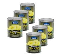 Lot 6x Ananas tranche au jus - 4/4 - Boîte 825g