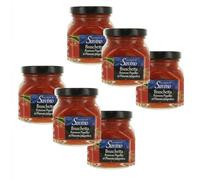 Lot 6x Bruschetta poivrons piquillo - Les Saveurs de Savino - pot 140g