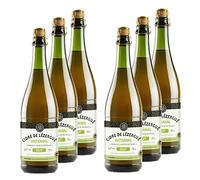 Lot 6x Cidre de Lézergué artisanal brut - Bouteille 750ml
