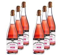 Lot 6x Cidre de Lézergué artisanal rosé - Bouteille 750ml
