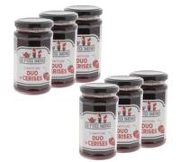 Lot 6x Confiture de duo de cerises - Pot 265g