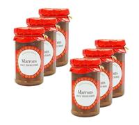 Lot 6x Confiture de marrons avec morceaux - Pot 270g
