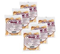 Lot 6x Croûtons nature - Tipiak - sachet 75g