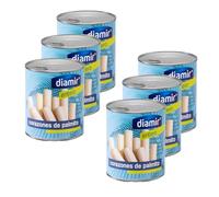 Lot 6x Cœurs de palmiers entiers - Boîte 800g