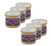 Lot 6x Délice de foie gras au vin blanc moelleux - France - Mes P'tites Recettes - pot 100g