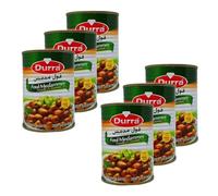 Lot 6x Fève foul medammes au naturel - Boîte 400g