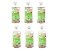 Lot 6x Galettes de riz complet BIO - Agidra - paquet 100g