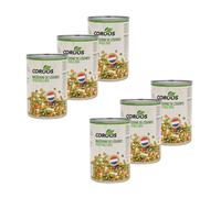 Lot 6x Macédoine de légumes - Conserve 400g