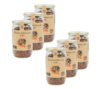 Lot 6x Marrons entiers cuits au naturel - Pot 420g