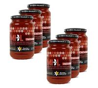 Lot 6x Miel de Châtaignier - Isère - Rhône Alpes - Le Rucher de Macameli - pot 500g