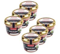 Lot 6x Mousse de canard à l'Armagnac - Bocal 90g
