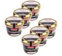 Lot 6x Mousse de foie de volaille au Porto - Bocal 180g