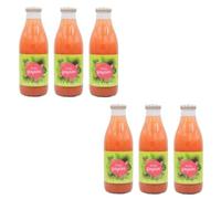 Lot 6x Nectar de goyave - Bouteille 1L