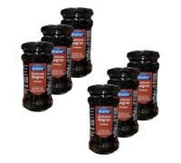 Lot 6x Olive noire entière - Bocal 300g