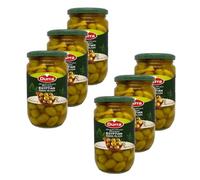 Lot 6x Olive verte - Bocal 700g