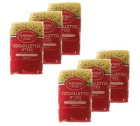Lot 6x Pâtes Coquillettes n°252 - Paquet 500g