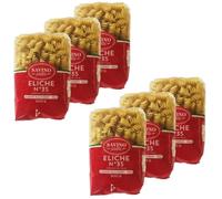 Lot 6x Pâtes Eliche n°35 - Paquet 500g