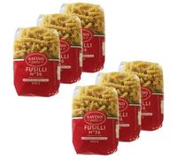 Lot 6x Pâtes Fusilli n°36 - Paquet 500g