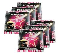 Lot 6x Popcorn sucré micro-ondes - Boîte 100g