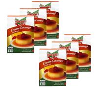Lot 6x Préparation pour crème caramel - Halal - Boîte 80g
