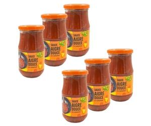 Lot 6x Sauce aigre douce - Bocal 350g
