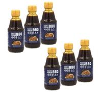Lot 6x Sauce barbecue coréen - Bouteille 200ml