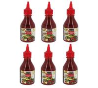 Lot 6x Sauce pimentée Sriracha - Exotic Food - bouteille 225g