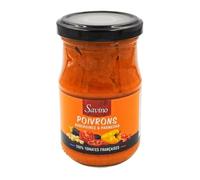 Lot 6x Sauce poivrons aubergines parmesan - Bocal 190g