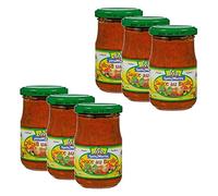 Lot 6x Sauce tomates basilic BIO - Louis Martin - pot 190g