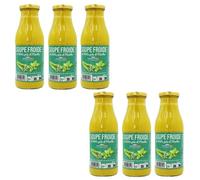 Lot 6x Soupe froide de petits pois et menthe - Bouteille 480ml