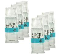 Lot 6x Sucre glace - Giraudon - paquet 1kg