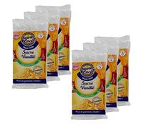 Lot 6x Sucre vanillé 5 sachets 7,5g - Paquet 37,5g
