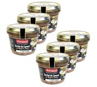 Lot 6x Terrine de canard au magret fumé - Bocal 180g