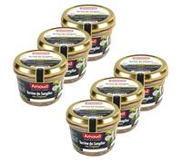 Lot 6x Terrine de sanglier au Cognac - Bocal 180g