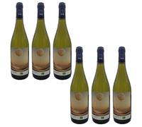 Lot 6x Vin blanc Cuvée Lune Viognier BIO et Biodynamique - Pays d'Oc - Bouteille 750ml