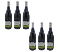 Lot 6x Vin blanc Vouvray Sec - Vouvray - Bouteille 750ml