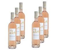 Lot 6x Vin rosé A - AOP - Provence - Bouteille 750ml