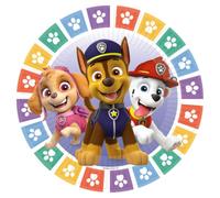 Lot 8 assiettes 18cm rondes en papier Pat Patrouille - Paw Patrol - Amscan