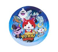 LOT 8 Assiettes en carton 18cm diam YO KAI WATCH - Amscan