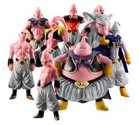 Lot 8 figurines Majin Boo Buu Super Buu Dragon Ball Z DBZ Collection modèle jouets rose anime manga personnage enfants