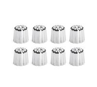 Lot 8 moules à canelés en inox Ø 4,5 cm De Buyer