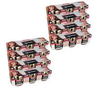 Lot 8x Assortiment de terrines au Cognac (lièvre, sanglier et cerf) - Bocal 3 x 180g