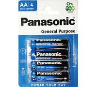 Lot 96 Pile Panasonic AA R3 - 1,5V - Longue Durée - Validité 2025