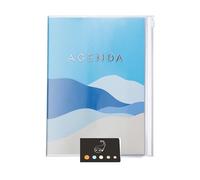 Lot Agenda A5 Une Semaine Sur 2 Pages Vertical 16 Mois De Septembre 2025 à Décembre 2026 Anglais + Index Blumie (Fantasy)