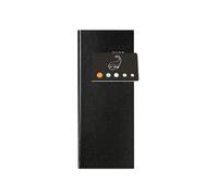 Lot Agenda de Banque Journalier Civil JUPITER B1 Lima Noir 2026 13 x 33 cm + Index Adhésif Blumie