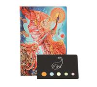 Lot Agenda Français Civil Paperb 2026 Mini Horizontal Souple 1 Semaine Sur 2 Pages + 1 Index Adhésif Blumie (Oiseau Feu)