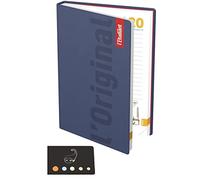 Lot Agenda l'Etudiant 14x20 2026-2027 + Index Adhésif Blumie (Bleu)