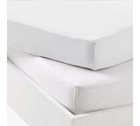 Mon PTIT DODO Lot Alèse PU + Drap Housse Blanc 70 x 140 cm | 1 Alèse PU, 1 Drap Housse